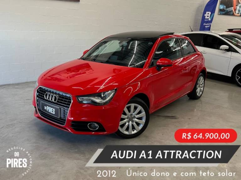 AUDI - A1 - 2011/2012 - Vermelha - R$ 64.900,00