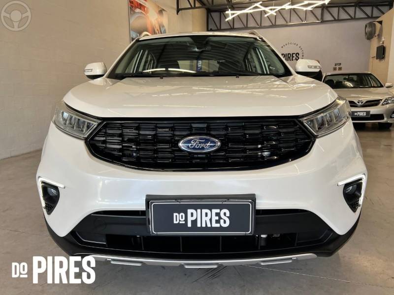 FORD - TERRITORY 1.5 GTDI ECOBOOST SEL 16V 4P AUTOMÁTICO - 2020/2021 - BRANCA - R$ 121.900,00