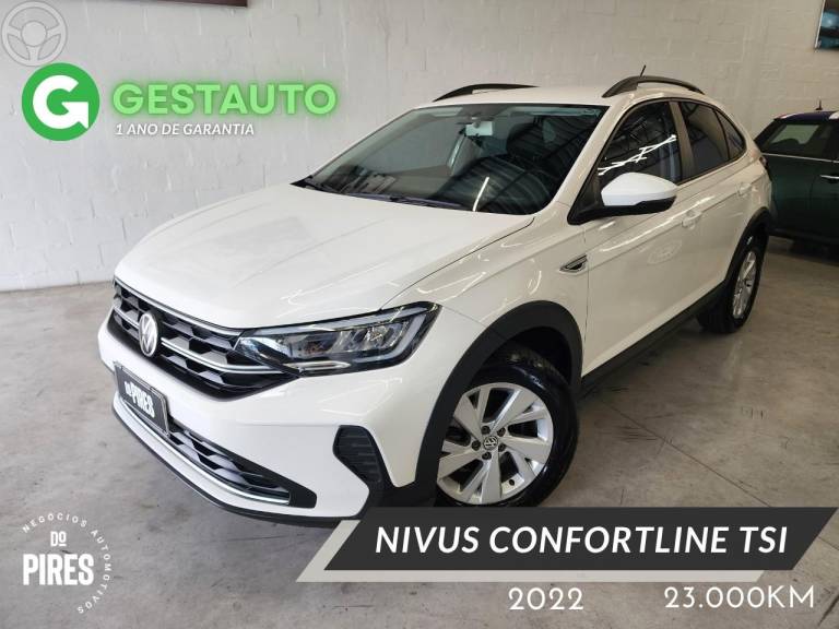 VOLKSWAGEN - NIVUS 1.0 TSI COMFORTLINE FLEX 4P AUTOMÁTICO - 2022/2022 - BRANCA - R$ 104.900,00