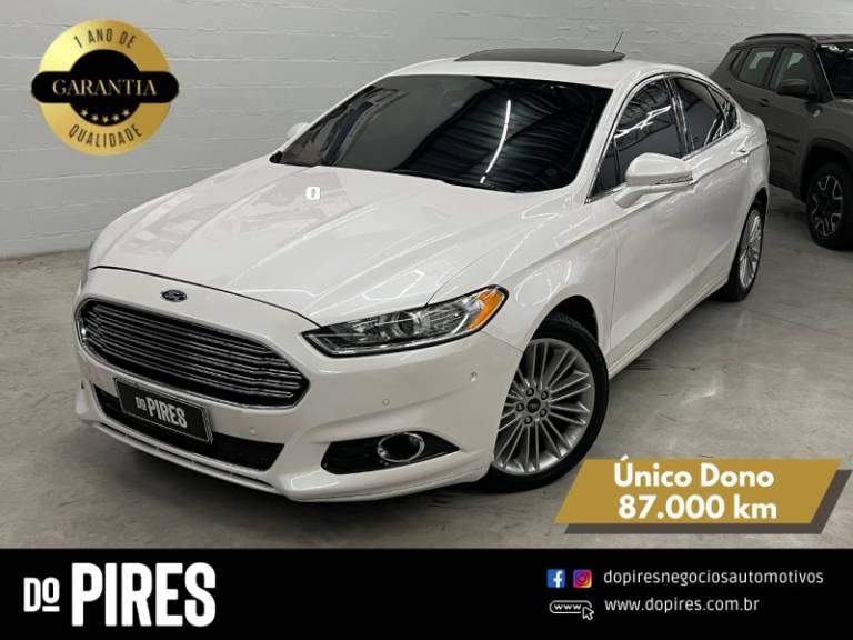 FORD - FUSION - 2016/2016 - Branca - R$ 92.900,00