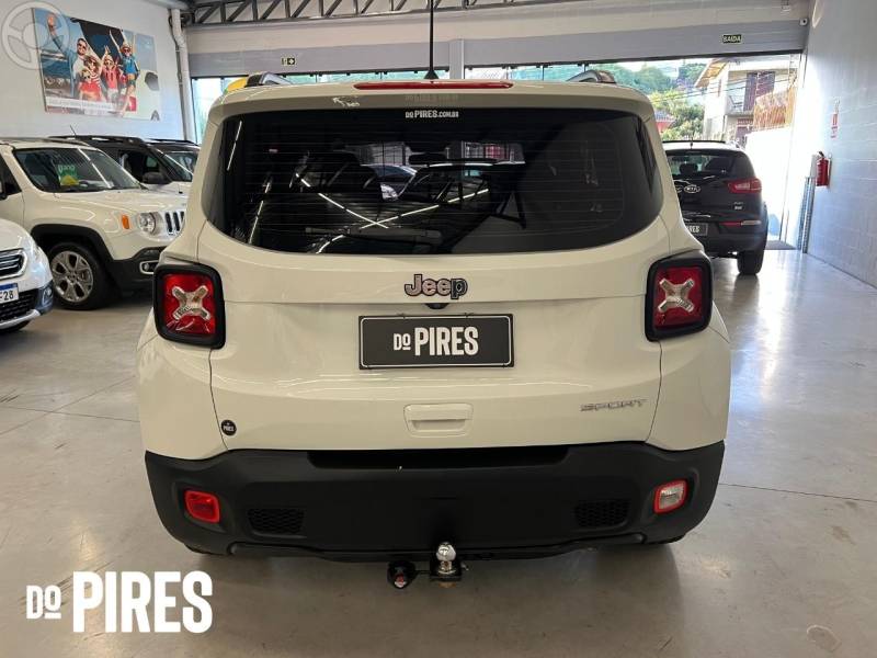 JEEP - RENEGADE 1.8 16V FLEX SPORT 4P MANUAL - 2019/2019 - BRANCA - R$ 74.900,00