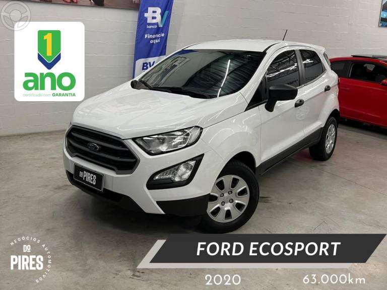 FORD - ECOSPORT 1.5 SE DIRECT FLEX 4P AUTOMÁTICA - 2019/2020 - BRANCA - R$ 74.900,00