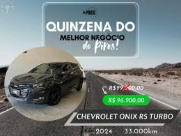 CHEVROLET - ONIX 1.0 HATCH RS 12V TURBO 4P AUTOMÁTICO - 2023/2024 - CINZA - R$ 96.900,00
