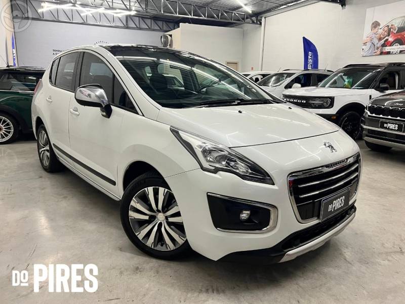 PEUGEOT - 3008 1.6 GRIFFE THP 16V 4P AUTOMÁTICO - 2014/2015 - BRANCA - R$ 57.900,00