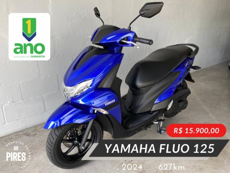 YAMAHA - FLUO 125 ABS - 2023/2024 - Azul - R$ 15.900,00