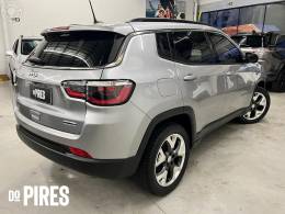 JEEP - COMPASS 2.0 16V FLEX LONGITUDE AUTOMÁTICO - 2018/2019 - PRATA - R$ 96.900,00