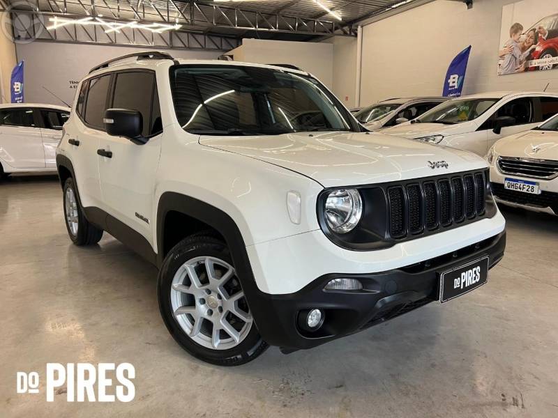 JEEP - RENEGADE 1.8 16V FLEX SPORT 4P MANUAL - 2019/2019 - BRANCA - R$ 74.900,00