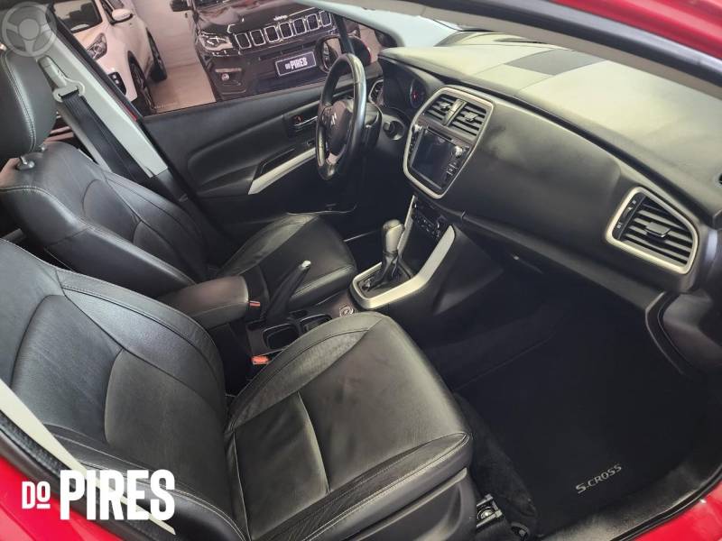 SUZUKI - S-CROSS 1.6 16V VVT GLS 4P 4X4 AUTOMÁTICO - 2015/2016 - VERMELHA - R$ 67.900,00