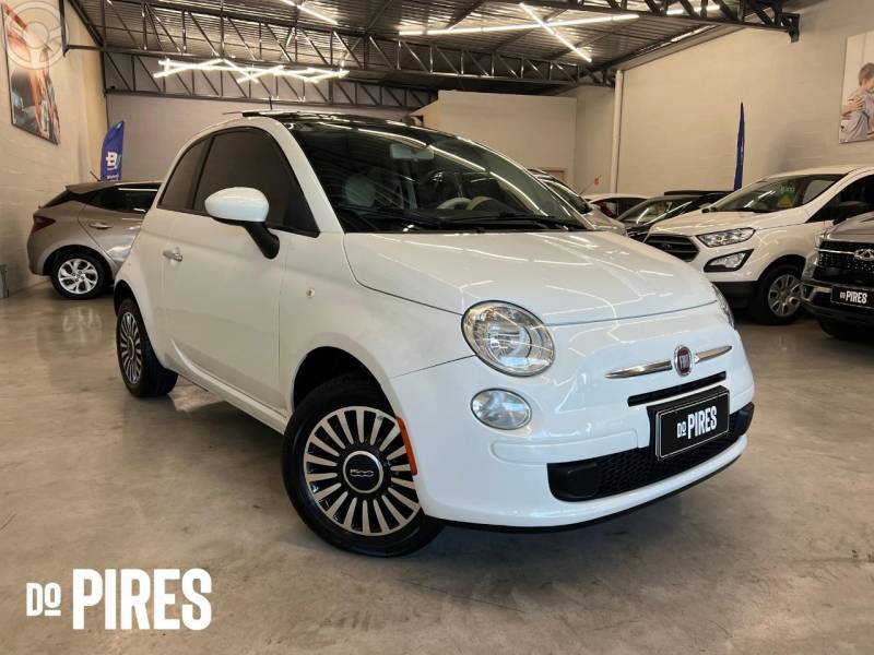 FIAT - 500 1.4 CULT 8V FLEX 2P AUTOMATIZADO - 2013/2013 - BRANCA - R$ 46.900,00