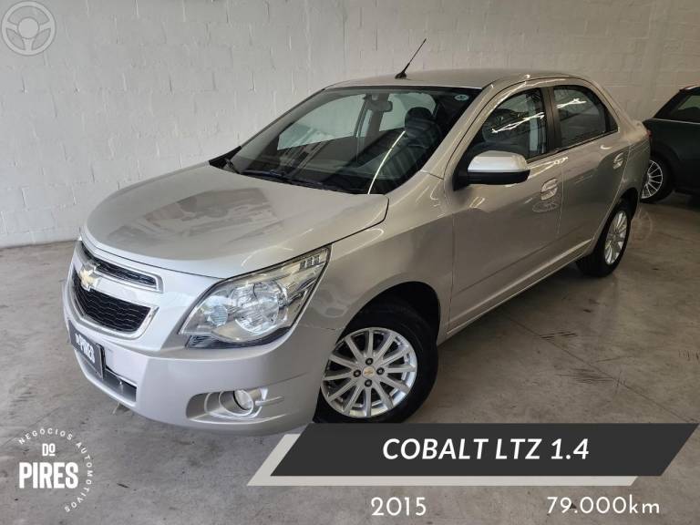 CHEVROLET - COBALT 1.4 SFI LTZ 8V FLEX 4P MANUAL - 2015/2015 - PRATA - R$ 44.900,00