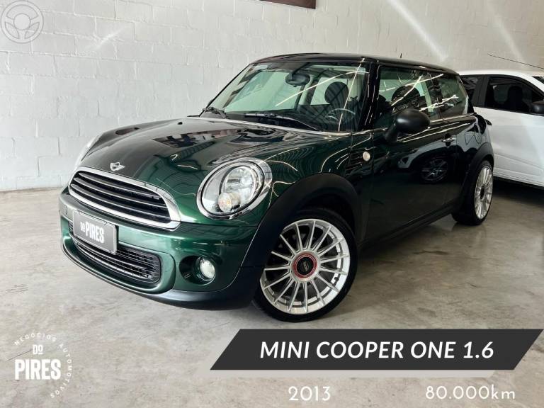 MINI - COOPER 1.6 ONE 16V 2P MANUAL - 2013/2013 - VERDE - R$ 64.900,00