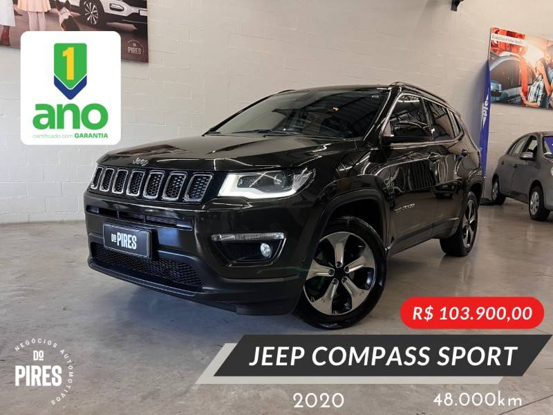 JEEP - COMPASS - 2020/2020 - Verde - R$ 103.900,00