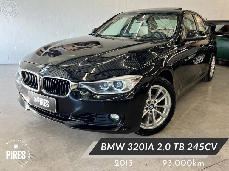 BMW - 328I 2.0 SEDAN 16V 4P AUTOMÁTICO - 2013/2013 - PRETA - R$ 105.900,00