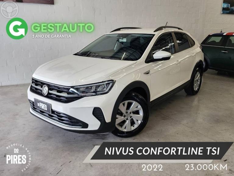VOLKSWAGEN - NIVUS 1.0 TSI COMFORTLINE FLEX 4P AUTOMÁTICO - 2022/2022 - BRANCA - R$ 104.900,00