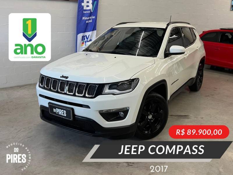 JEEP - COMPASS - 2017/2017 - Branca - R$ 89.900,00