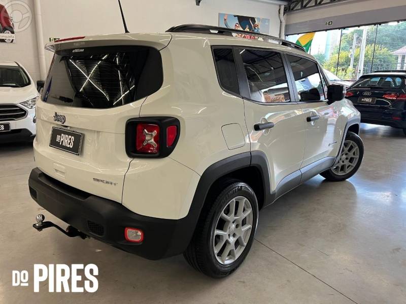 JEEP - RENEGADE 1.8 16V FLEX SPORT 4P MANUAL - 2019/2019 - BRANCA - R$ 74.900,00