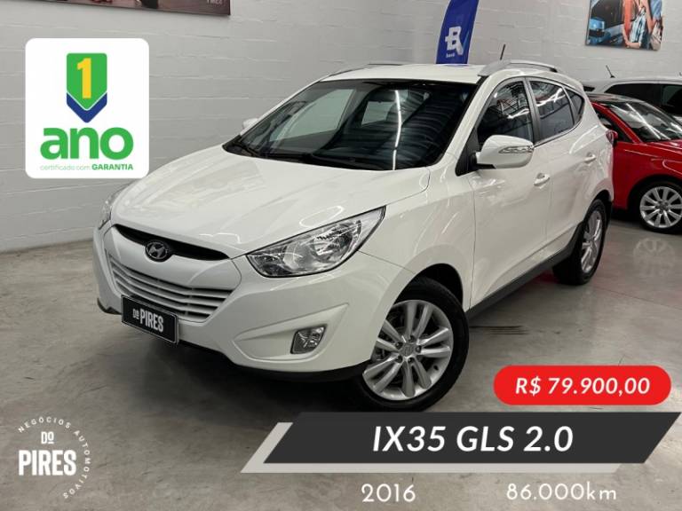 HYUNDAI - IX35 - 2015/2016 - Branca - R$ 79.900,00