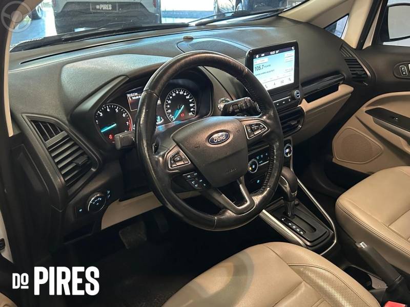 FORD - ECOSPORT 2.0 TITANIUM 16V FLEX 4P AUTOMÁTICO - 2018/2019 - BRANCA - R$ 79.900,00
