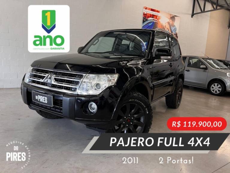 MITSUBISHI - PAJERO FULL - 2011/2011 - Preta - R$ 119.900,00