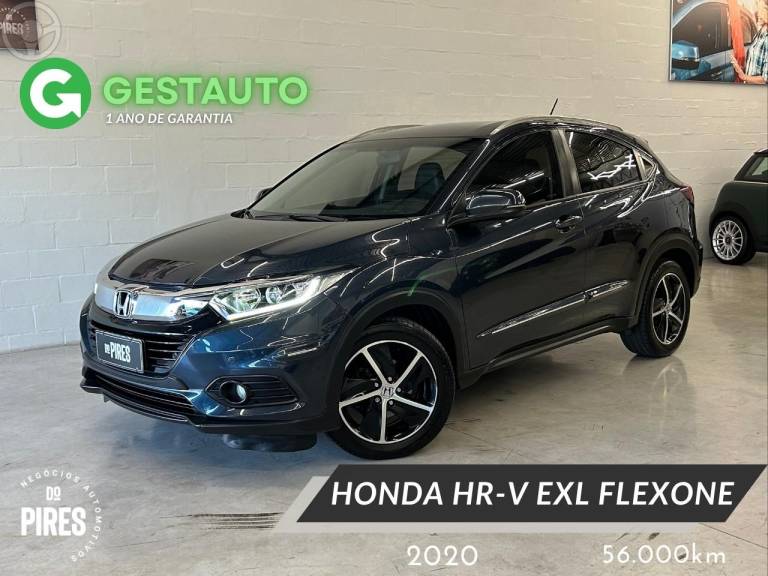 HONDA - HR-V 1.8 16V FLEX LX 4P AUTOMÁTICO - 2019/2020 - AZUL - R$ 114.900,00