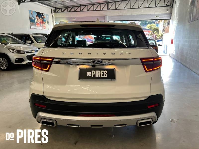 FORD - TERRITORY 1.5 GTDI ECOBOOST SEL 16V 4P AUTOMÁTICO - 2020/2021 - BRANCA - R$ 121.900,00