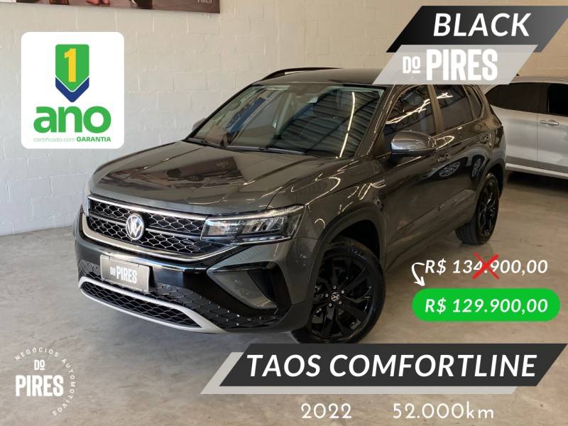 VOLKSWAGEN - TAOS - 2021/2022 - Cinza - R$ 134.900,00