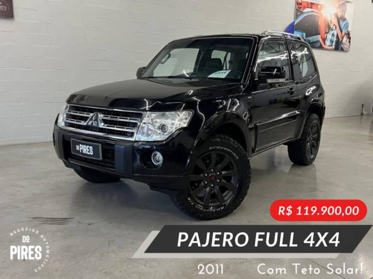 MITSUBISHI - PAJERO FULL - 2011/2011 - Preta - R$ 119.900,00