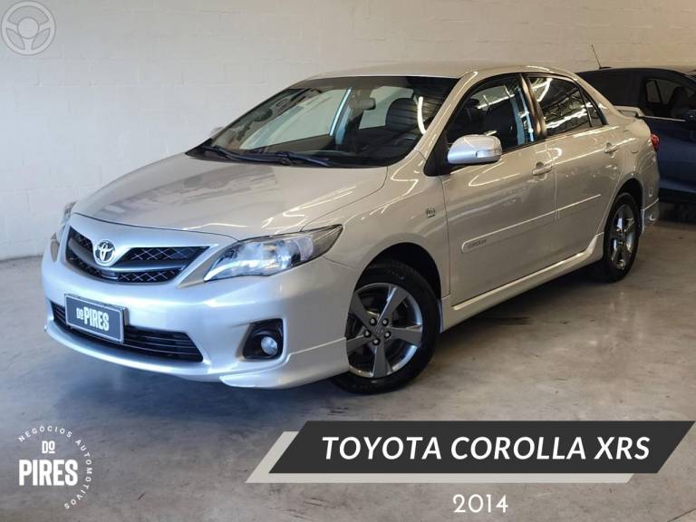 TOYOTA - COROLLA 2.0 XRS 16V FLEX 4P AUTOMÁTICO - 2013/2014 - PRATA - R$ 75.900,00