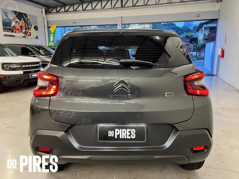 CITROËN - C3 1.6 LIVE PACK 16V FLEX 4P AUTOMÁTICO - 2023/2024 - CINZA - R$ 73.900,00
