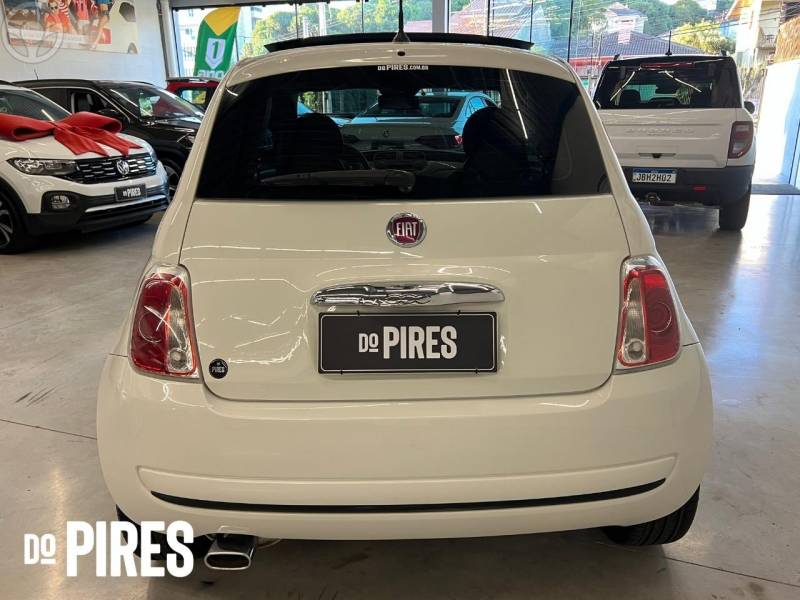 FIAT - 500 1.4 CULT 8V FLEX 2P AUTOMATIZADO - 2013/2013 - BRANCA - R$ 46.900,00