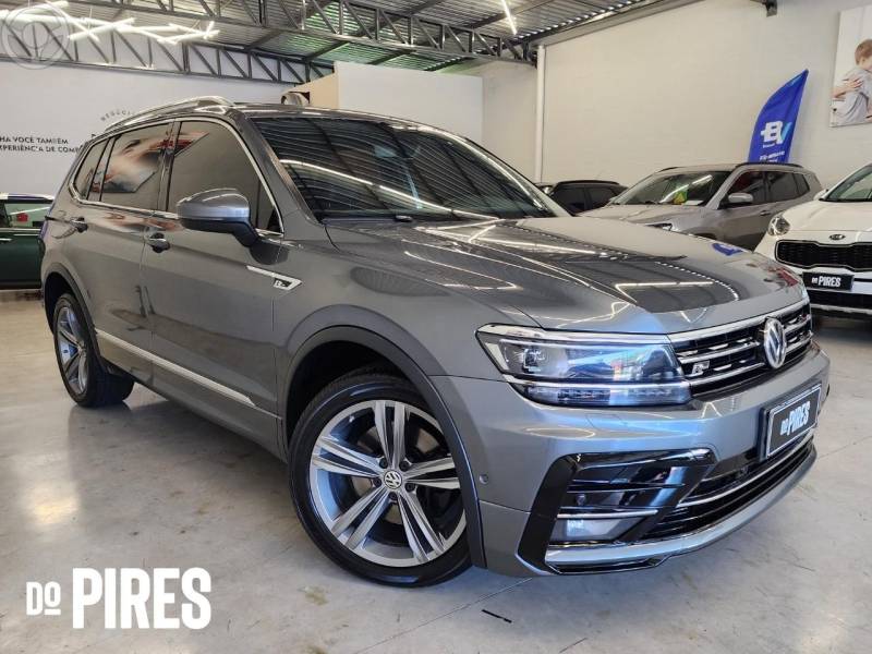 VOLKSWAGEN - TIGUAN 2.0 ALLSPACE R-LINE 350 TSI 4X4 4P - 2018/2018 - CINZA - R$ 145.900,00