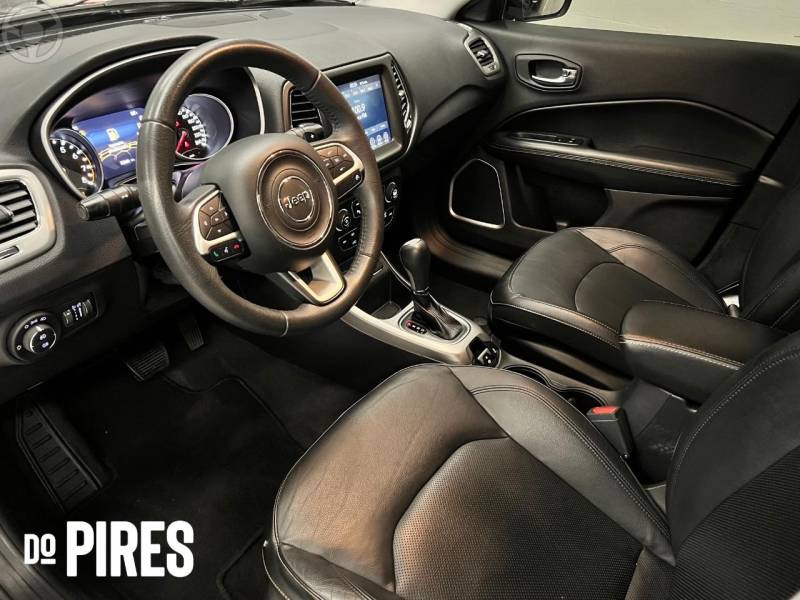 JEEP - COMPASS 2.0 16V FLEX LONGITUDE AUTOMÁTICO - 2018/2019 - PRATA - R$ 96.900,00
