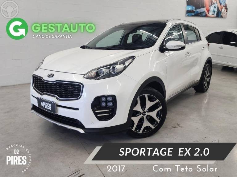 KIA MOTORS - SPORTAGE 2.0 EX2 4X2 16V FLEX 4P AUTOMÁTICO - 2016/2017 - BRANCA - R$ 117.900,00