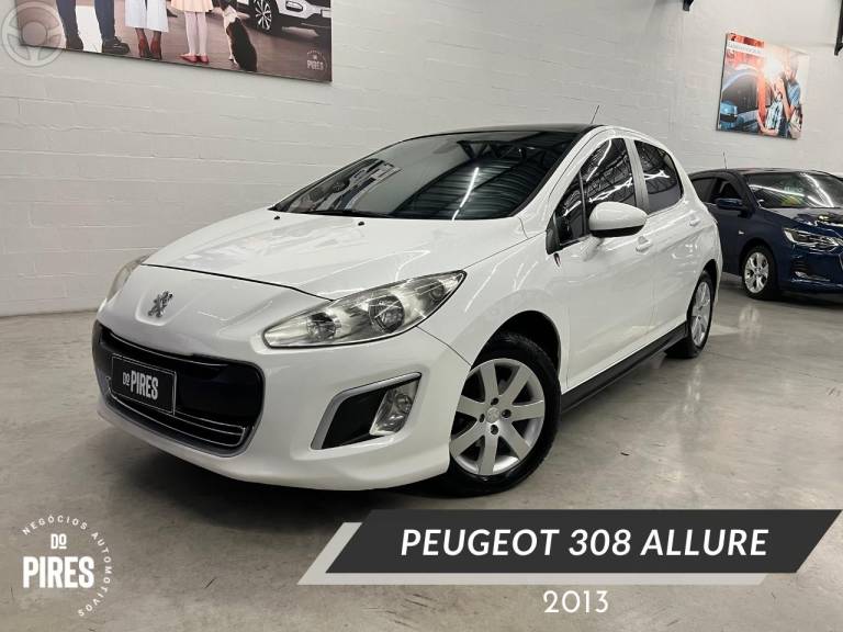 PEUGEOT - 308 2.0 ALLURE 16V FLEX 4P MANUAL - 2012/2013 - BRANCA - R$ 38.900,00