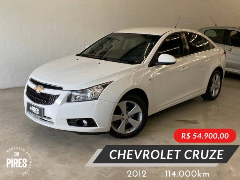 CHEVROLET - CRUZE - 2012/2012 - Branca - R$ 54.900,00