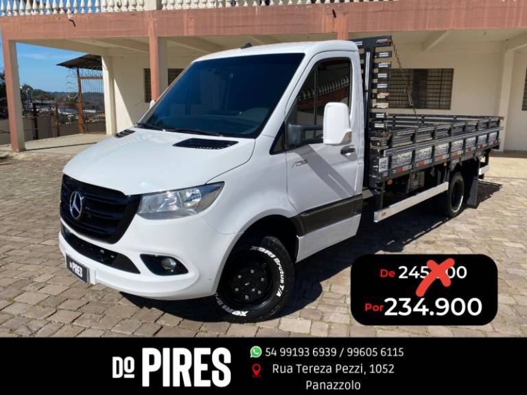 MERCEDES-BENZ - SPRINTER - 2021/2022 - Branca - R$ 245.900,00