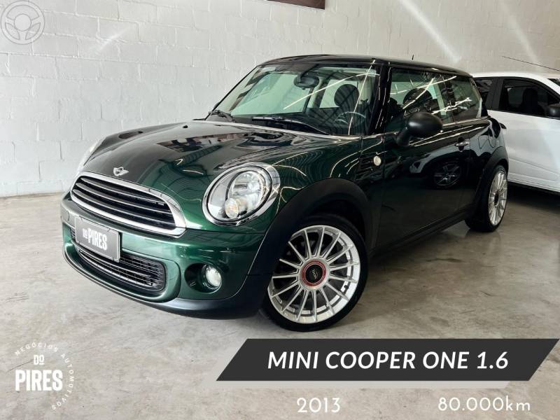 MINI - COOPER 1.6 ONE 16V 2P MANUAL - 2013/2013 - VERDE - R$ 61.900,00
