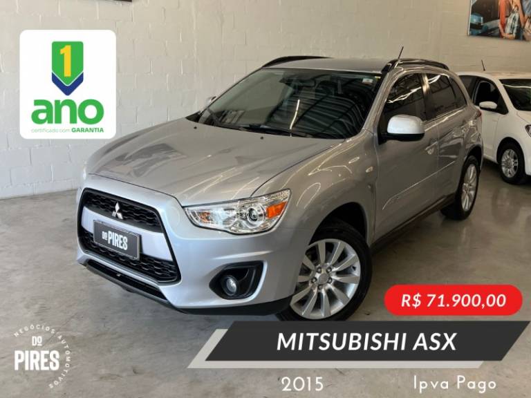 MITSUBISHI - ASX - 2014/2015 - Prata - R$ 72.900,00