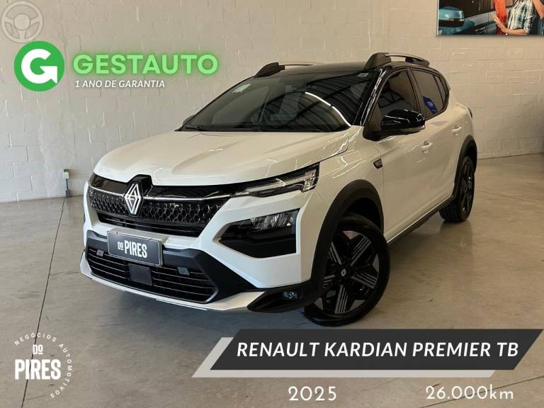 RENAULT - KARDIAN 1.0 PREMIÉRE EDITION TURBO FLEX 4P AUTOMÁTICO - 2024/2025 - BRANCA - R$ 112.900,00