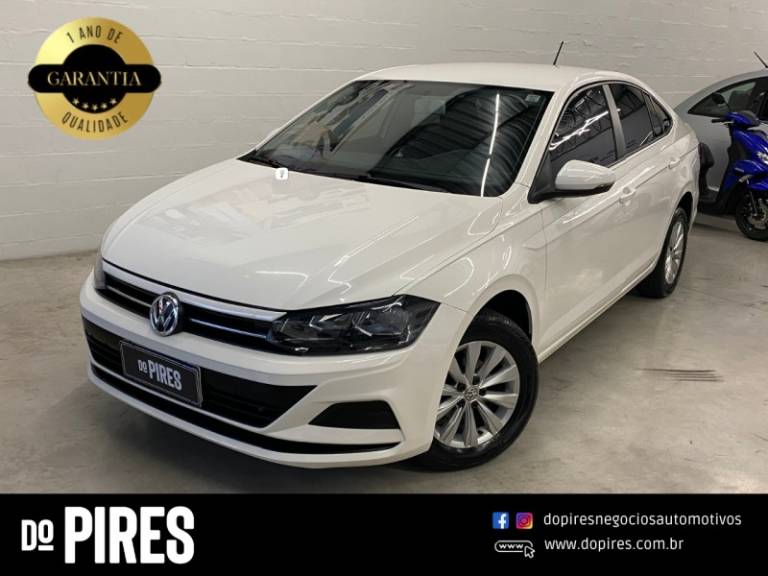 VOLKSWAGEN - VIRTUS - 2019/2020 - Branca - R$ 72.900,00