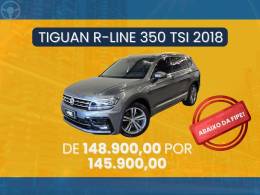 VOLKSWAGEN - TIGUAN 2.0 ALLSPACE R-LINE 350 TSI 4X4 4P - 2018/2018 - CINZA - R$ 145.900,00