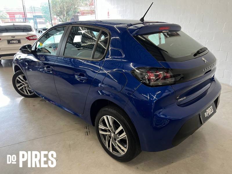 PEUGEOT - 208 - 2021/2022 - Azul - R$ 77.900,00