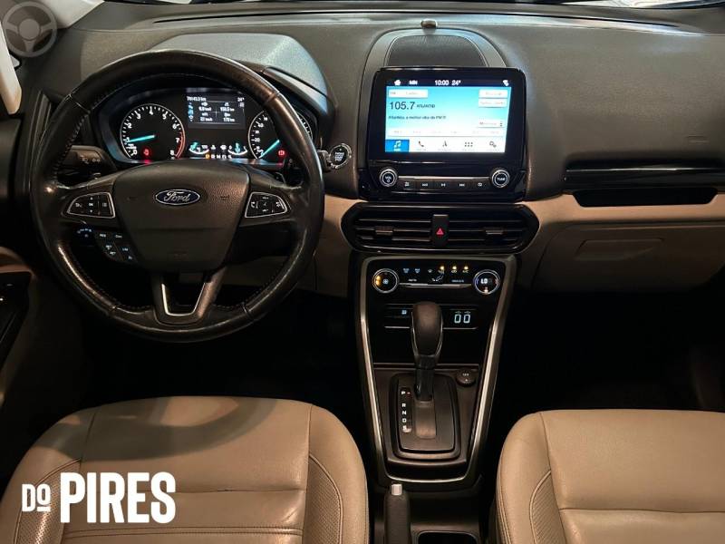 FORD - ECOSPORT 2.0 TITANIUM 16V FLEX 4P AUTOMÁTICO - 2018/2019 - BRANCA - R$ 79.900,00