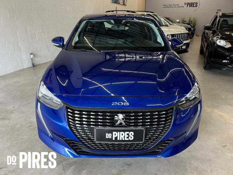 PEUGEOT - 208 - 2021/2022 - Azul - R$ 77.900,00