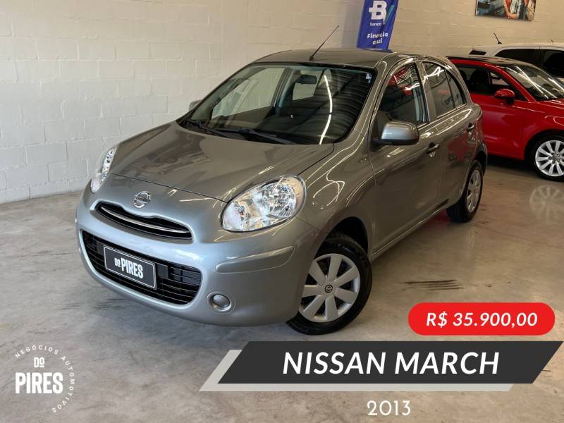 NISSAN - MARCH - 2012/2013 - Cinza - R$ 35.900,00